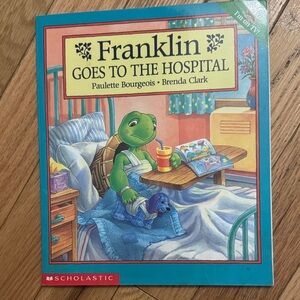 Scholastic Franklin's Hospital Adventure Book - Blue and Green